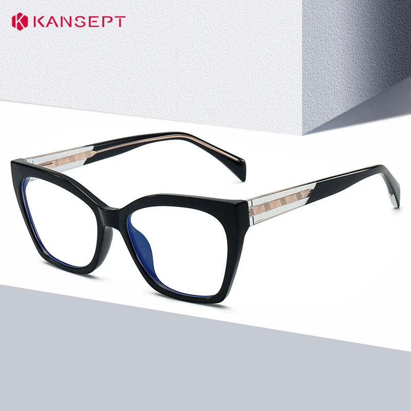 KANSEPT Women's Grade Glasses Blue Light Lenses Lunettes Myopia Eyeglasses Photochromic Lunette Pour Femme Original Sunglass Men 
KANSEPT Women's Grade Glasses Blue Light Lenses Lunettes Myopia Eyeglasses Photochromic Lunette Pour Femme Original Sunglass Men