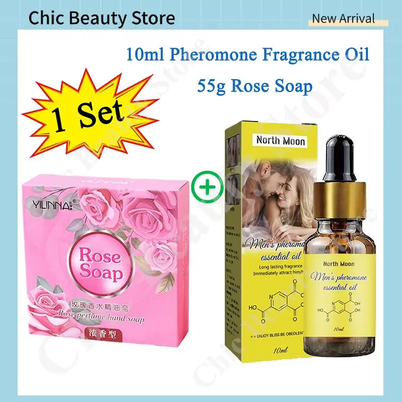 10 мл эфирное масло феромонов, длительное и 55 г розового мыла, освежающая эссенция для тела, аромат, привлекает женщин в ароматы
10 мл эфирное масло феромонов, длительное и 55 г розового мыла, освежающая эссенция для тела, аромат, привлекает женщин в ароматы