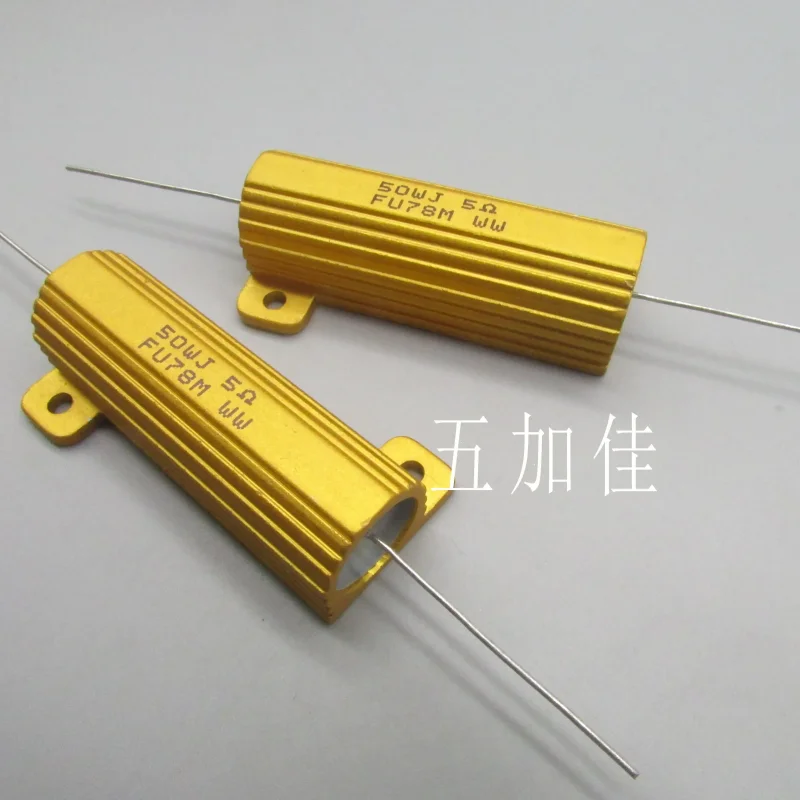 5-30pcs RGW 50W 5R 5 ohms 5% RGWEOJ5R00P000GR imported aluminum shell resistor pin
5-30pcs RGW 50W 5R 5 ohms 5% RGWEOJ5R00P000GR imported aluminum shell resistor pin