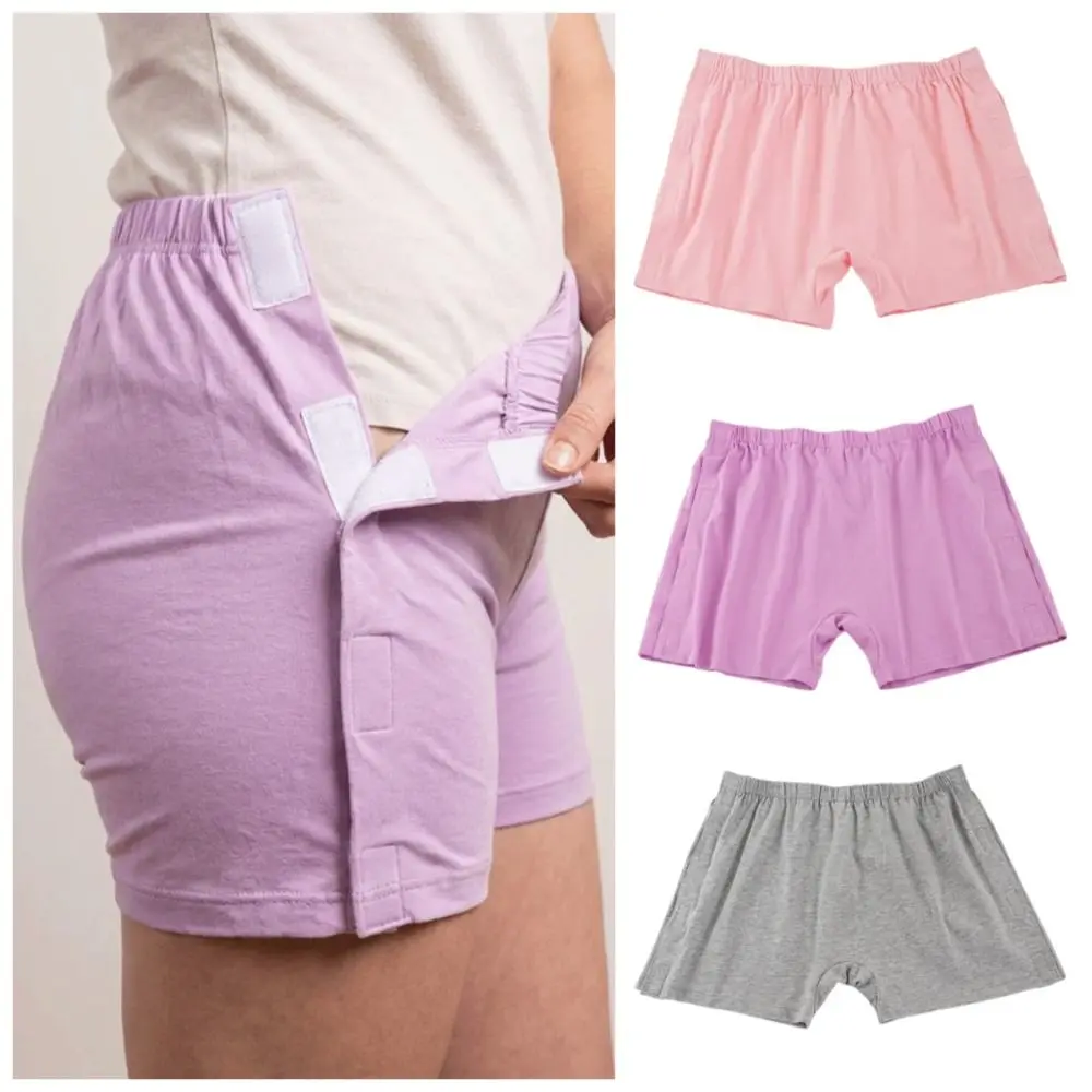 Easy To Wear Women's Care Underpants Elastic Washable Postoperation Briefs Multifunctional Skin-Friendly Adult Paralysis Pants
Easy To Wear Women's Care Underpants Elastic Washable Postoperation Briefs Multifunctional Skin-Friendly Adult Paralysis Pants