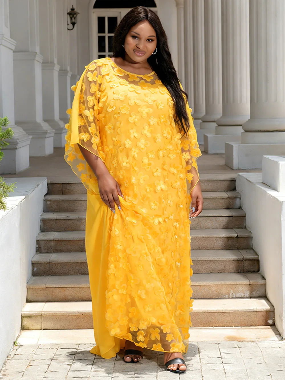 African Attire For Women Bazin Riche Embroidery Plus Size Elegant Party Church Dress
African Attire For Women Bazin Riche Embroidery Plus Size Elegant Party Church Dress
