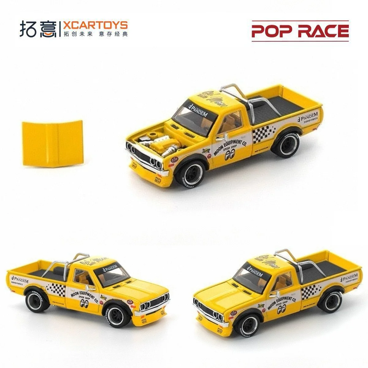 POP RACE 1:64 Nissan Pandem DATSUN 620 Moon Eye Alloy Die Cast Car Model Collection Gift Ornament
POP RACE 1:64 Nissan Pandem DATSUN 620 Moon Eye Alloy Die Cast Car Model Collection Gift Ornament