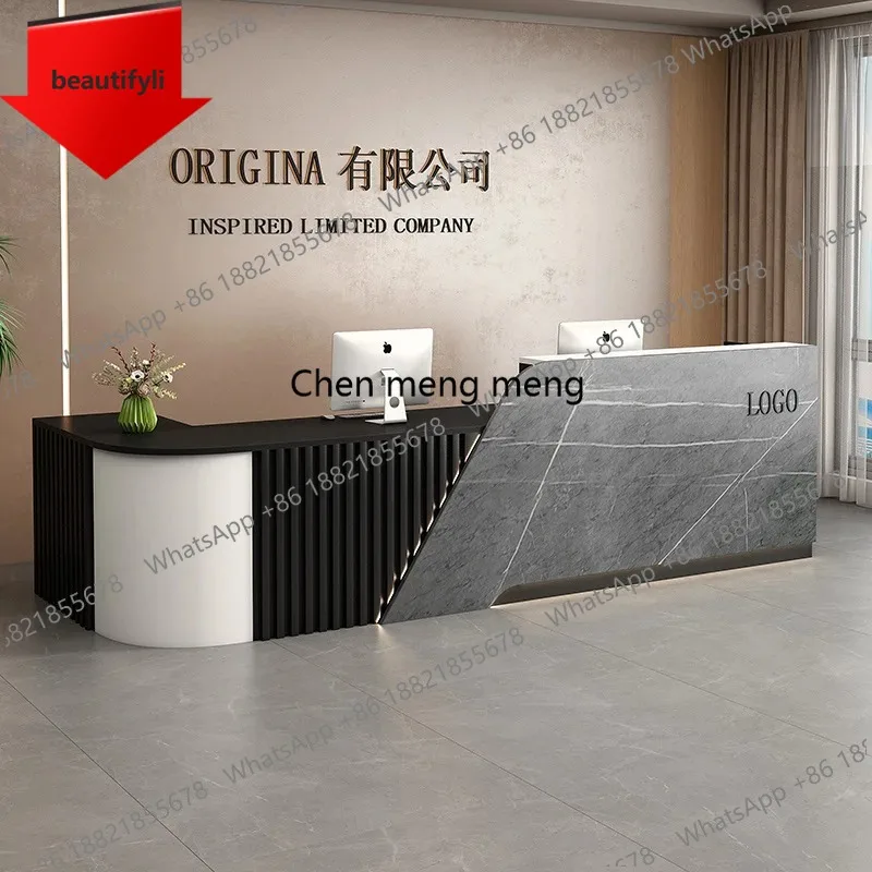 A46 Office Beauty Reception Desks Luxury Salon Modern Reception Desk Cashier Simple Escritorio De Recepcion Commercial Furniture
A46 Office Beauty Reception Desks Luxury Salon Modern Reception Desk Cashier Simple Escritorio De Recepcion Commercial Furniture