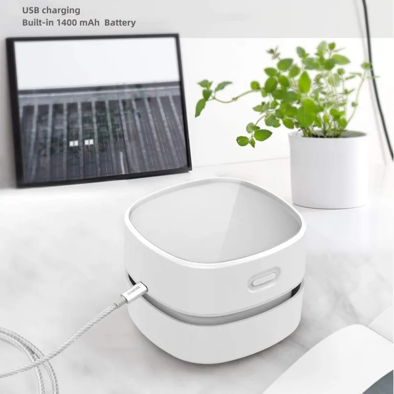 Mini Desktop Vacuum Cleaner Table Dust Sweeper High Suction for Home Office Computer Keyboard Car Gap
Mini Desktop Vacuum Cleaner Table Dust Sweeper High Suction for Home Office Computer Keyboard Car Gap