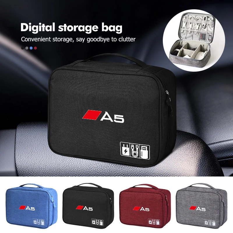 Car Portable Travel Data Charger Organizer Bag Storage For Audi A6 A5 A1 S1 S3 S4 RS5 RS6 A7 A8 Q2 Q8 RS3 RS4 S5 S6
Car Portable Travel Data Charger Organizer Bag Storage For Audi A6 A5 A1 S1 S3 S4 RS5 RS6 A7 A8 Q2 Q8 RS3 RS4 S5 S6