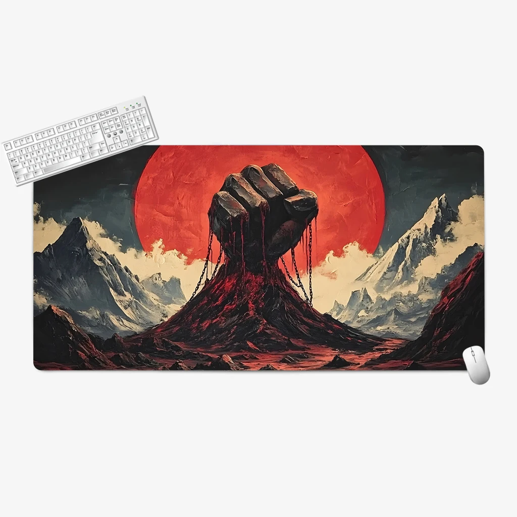 High-end professional gaming mouse pad Computer mechanical keyboard rubber anti-slip protective pads extended writing mat
High-end professional gaming mouse pad Computer mechanical keyboard rubber anti-slip protective pads extended writing mat