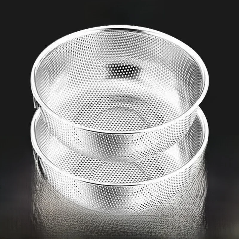 Thickened Stainless Steel Drain Basket Vegetable Washing Basin Rice Washing Tray Fruit Basket Home Use Kitchen Drainage Basket
Thickened Stainless Steel Drain Basket Vegetable Washing Basin Rice Washing Tray Fruit Basket Home Use Kitchen Drainage Basket