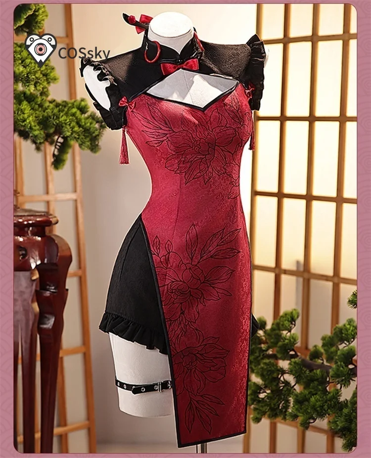 Panty·Anarchy Panty & Stocking with Garterbelt Cosplay Costume Women Red Chinese Style Cheongsam Halloween Christmas New Dress
Panty·Anarchy Panty & Stocking with Garterbelt Cosplay Costume Women Red Chinese Style Cheongsam Halloween Christmas New Dress