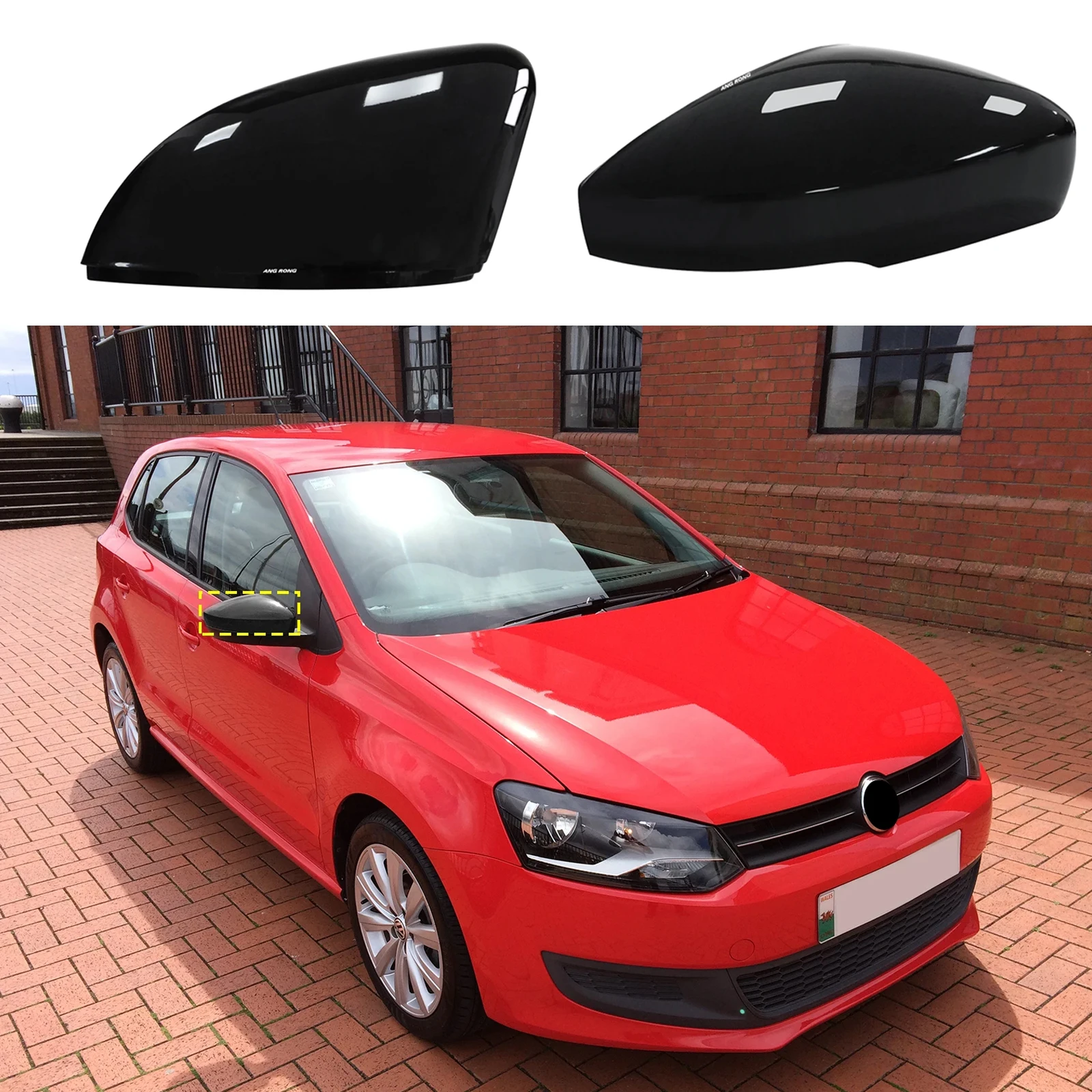 Боковая крышка для зеркала заднего вида VW Polo 6R 2009-2018, с глянцевым черным крылом
Боковая крышка для зеркала заднего вида VW Polo 6R 2009-2018, с глянцевым черным крылом