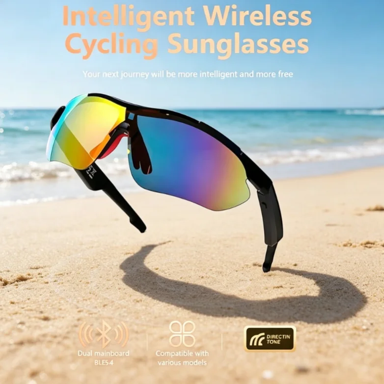 Life Waterproof Sunglasses: AI Smart Glasses, New Cycling Bluetooth Smart Glasses, AI Voice Assistant, UV400 Protection
Life Waterproof Sunglasses: AI Smart Glasses, New Cycling Bluetooth Smart Glasses, AI Voice Assistant, UV400 Protection
