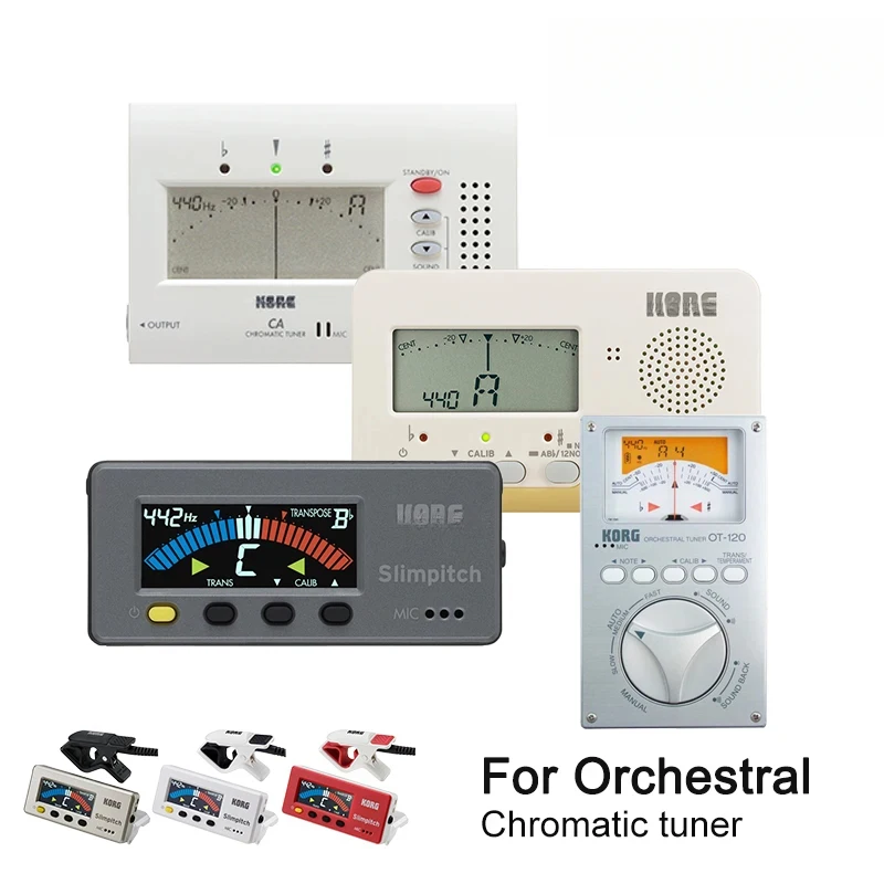 KORG CA2 CA50 Large Display High Precision Auto Chromatic Tuner With Clip-on Pickup Bag Guitar Bass Sax Violin Flute
KORG CA2 CA50 Large Display High Precision Auto Chromatic Tuner With Clip-on Pickup Bag Guitar Bass Sax Violin Flute