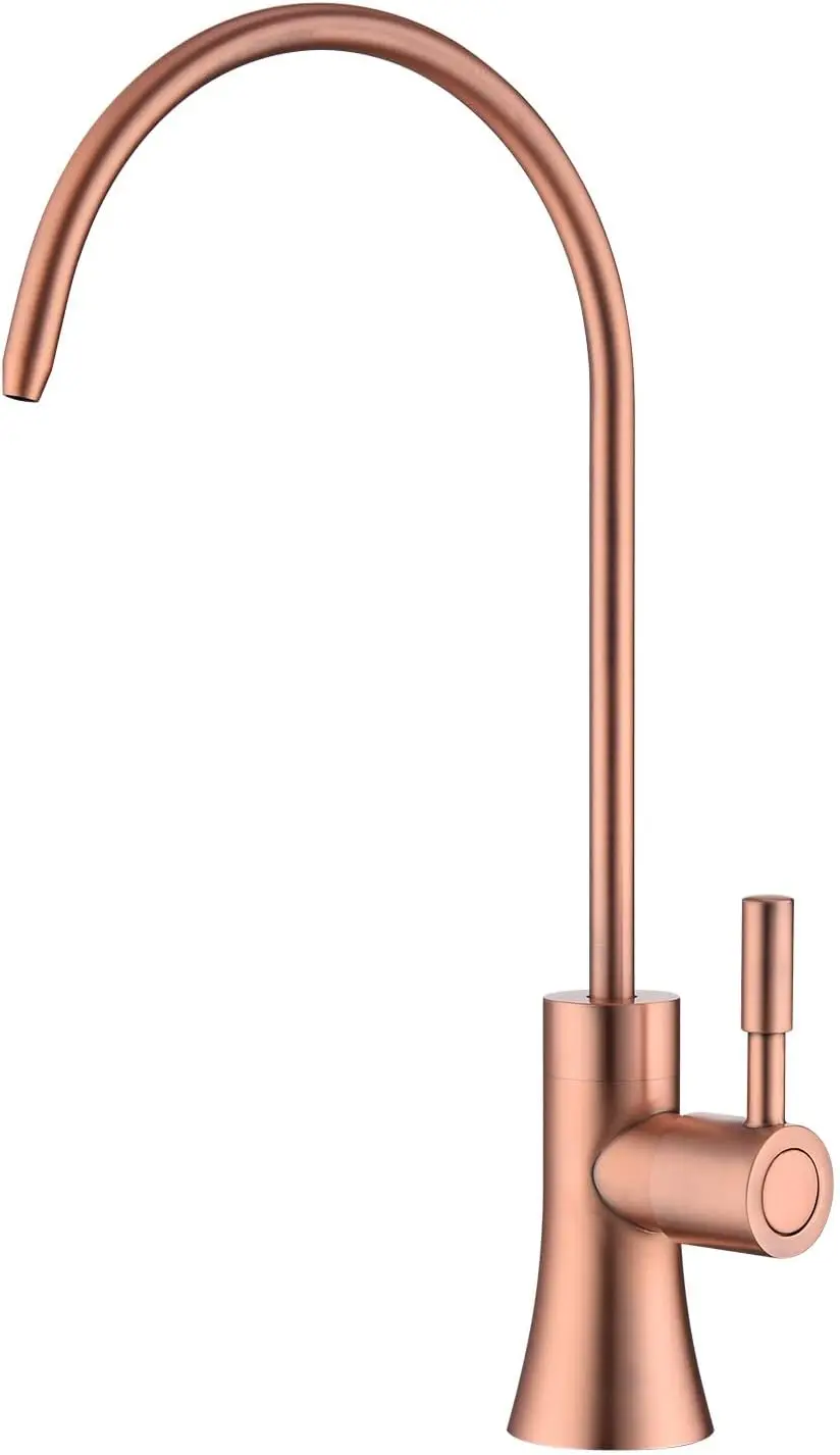 Copper Drinking Water Purifier Faucet, Rose Gold Kitchen Bar Sink Drinking Water Purifier Faucet, Commercial Water Filtrat
Copper Drinking Water Purifier Faucet, Rose Gold Kitchen Bar Sink Drinking Water Purifier Faucet, Commercial Water Filtrat
