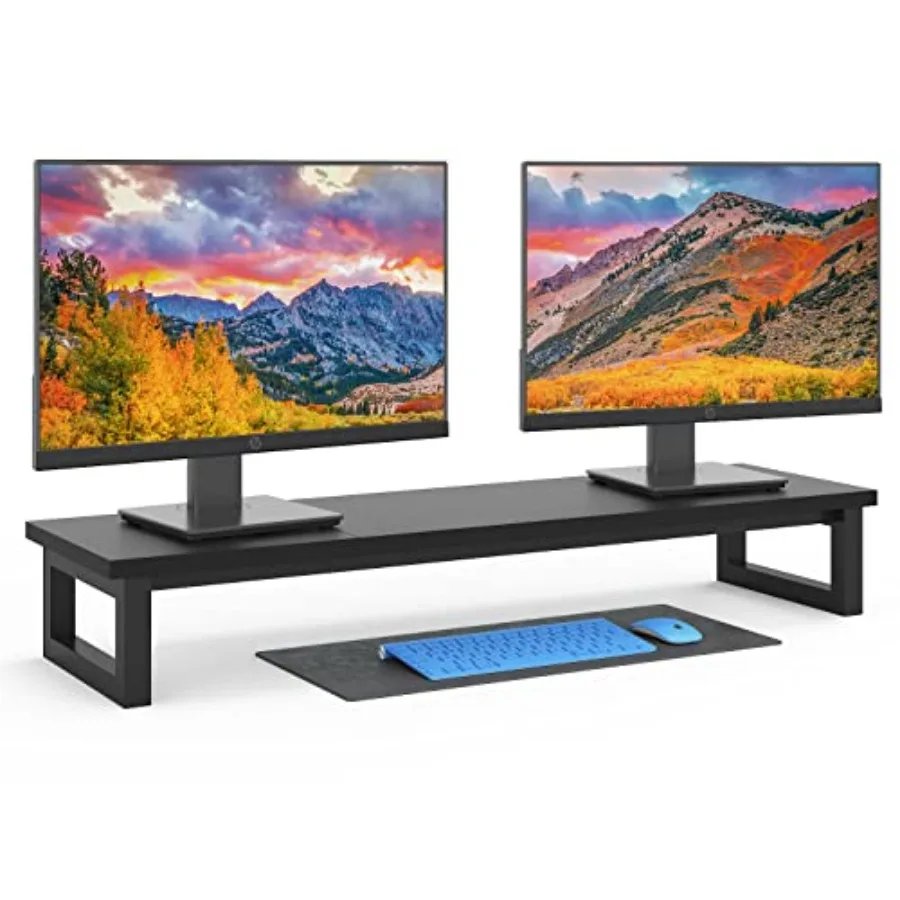 Dual Monitor Stand Riser 39Inch Large Monitor Stands for 2 Monitors Computer Monitor Stand Wooden Desktop Oraganizer Shelf for
Dual Monitor Stand Riser 39Inch Large Monitor Stands for 2 Monitors Computer Monitor Stand Wooden Desktop Oraganizer Shelf for