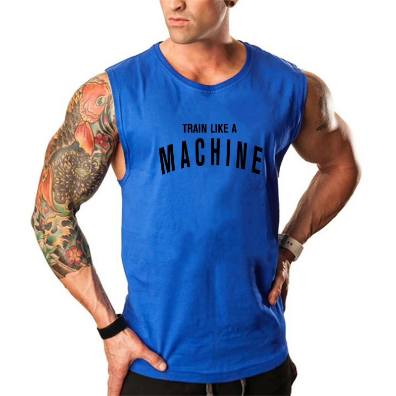 New Gym Fitness Sleeveless Men Casual Hip Hop Clothing Summer Fashion Print Comfortable Breathable Cotton Cool Feeling Tank Tops
New Gym Fitness Sleeveless Men Casual Hip Hop Clothing Summer Fashion Print Comfortable Breathable Cotton Cool Feeling Tank Tops