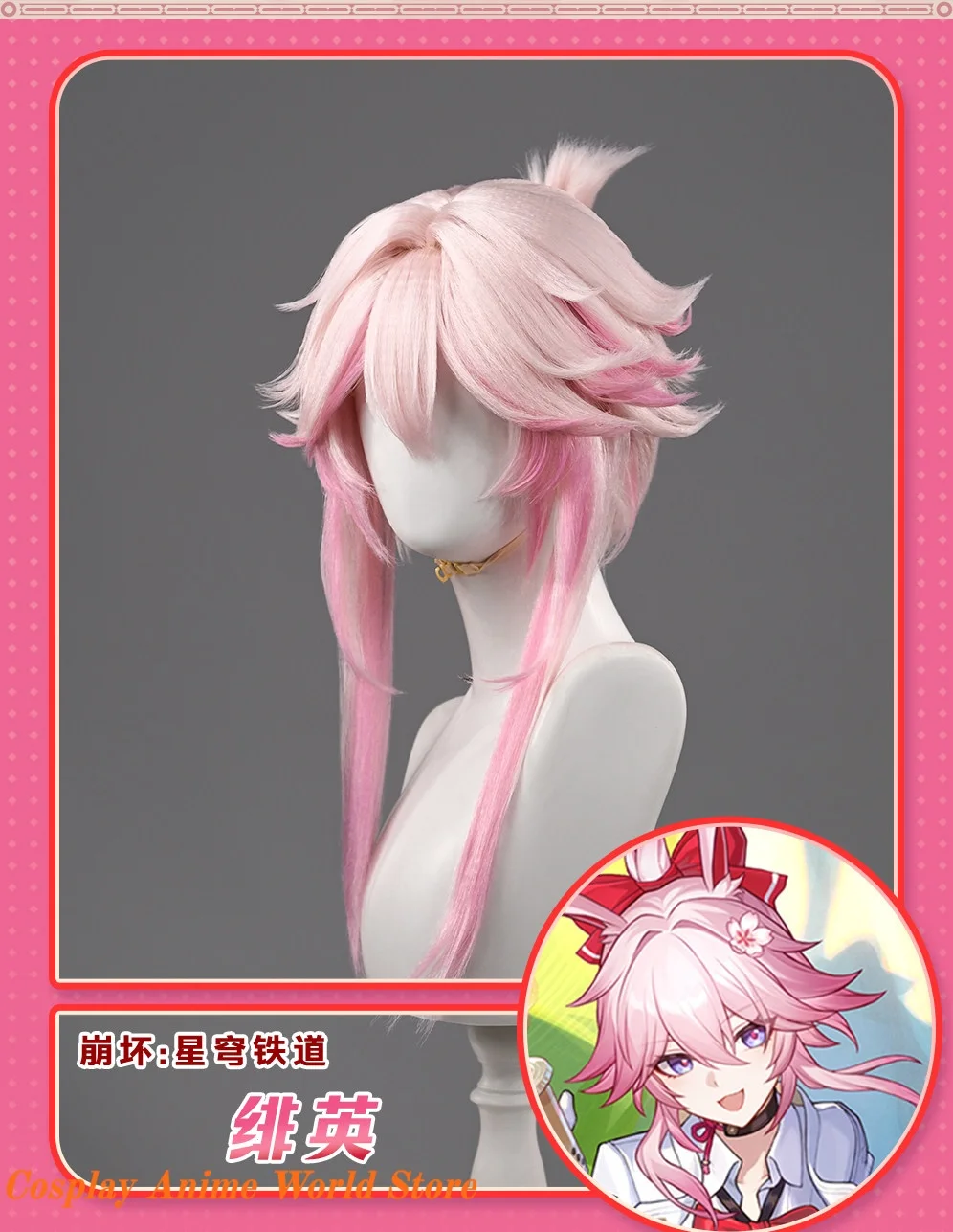 In stock Evanescia Cosplay Wig Pink wig Prop mIHOYO Game Honkai Star Rail Evanescia Halloween Party Women Role Play Wig
In stock Evanescia Cosplay Wig Pink wig Prop mIHOYO Game Honkai Star Rail Evanescia Halloween Party Women Role Play Wig