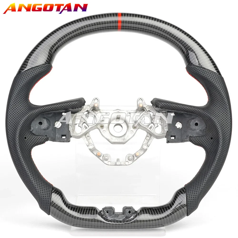 Carbon Fiber Perforated Leather Steering Wheel For Nissan GT-R GTR R35 2017-2024 LED Car Steering Wheel Accessories
Carbon Fiber Perforated Leather Steering Wheel For Nissan GT-R GTR R35 2017-2024 LED Car Steering Wheel Accessories