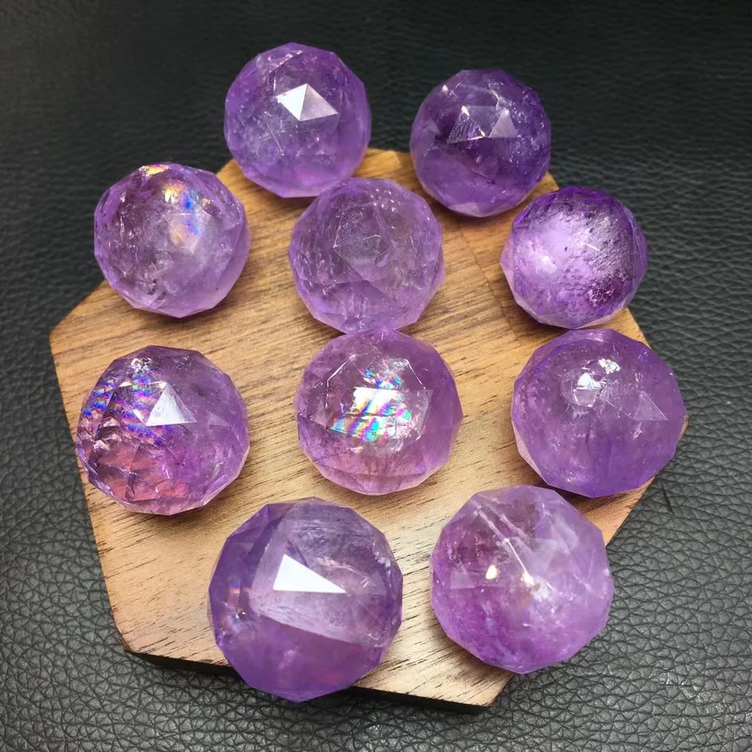 1Pc Fengbaowu Natural Rainbow Amethyst Sphere Pendant Faceted Ball 925 Sterling Silver Reiki Healing Stone Jewelry Gift Women
1Pc Fengbaowu Natural Rainbow Amethyst Sphere Pendant Faceted Ball 925 Sterling Silver Reiki Healing Stone Jewelry Gift Women