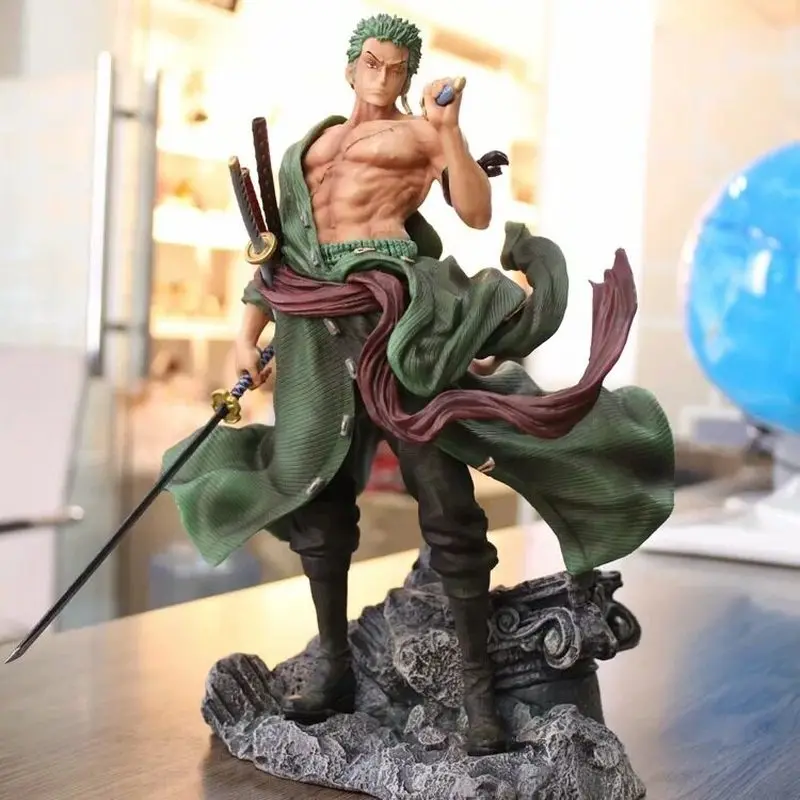 One Piece, Three Knives, Flowing Solon, Faith, Part 2: Master And Apprentice, Eagle Eye, Handmade Model, Ornament Statue
One Piece, Three Knives, Flowing Solon, Faith, Part 2: Master And Apprentice, Eagle Eye, Handmade Model, Ornament Statue