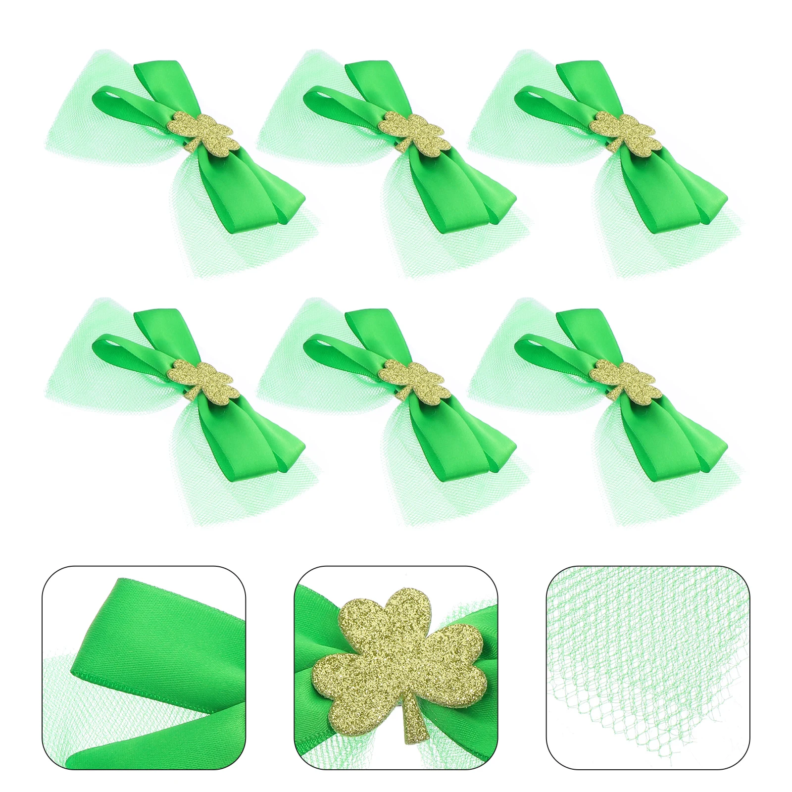 6pcs Hairpins Headdress Clips for St Patrick's Day Festival Celebration Party Props Lightweight Durable Unique Design
6pcs Hairpins Headdress Clips for St Patrick's Day Festival Celebration Party Props Lightweight Durable Unique Design