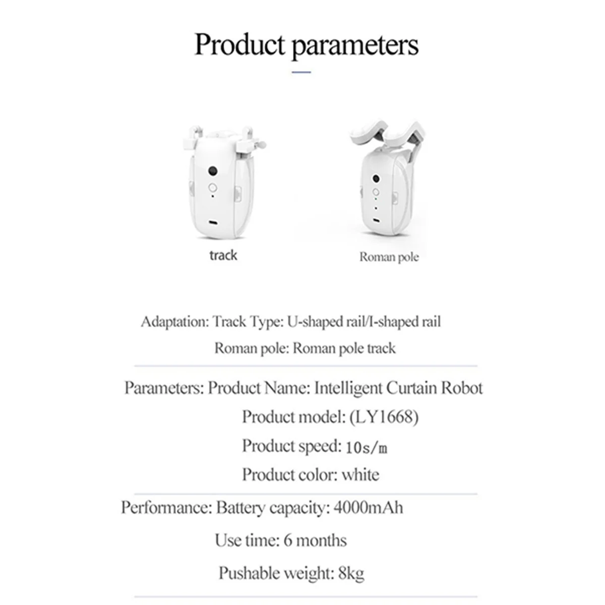Smart Curtains Robot Roman Rod Track/T/U-Rail Tracks 3 In1 Automatic Curtain Opener Remote Control Curtain Motor
Smart Curtains Robot Roman Rod Track/T/U-Rail Tracks 3 In1 Automatic Curtain Opener Remote Control Curtain Motor