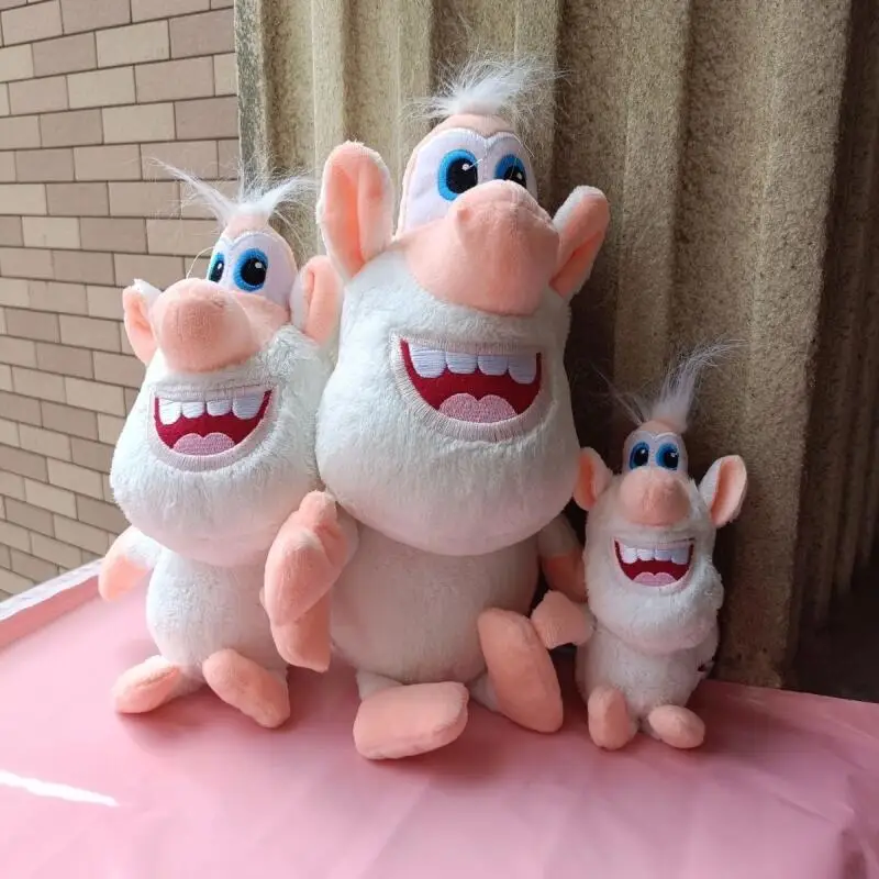 Cartoon Booba Plush Doll Little white pig Backpack Plush keychain Fill Doll Hug Pillow Boy and girl accompany toy birthday gift
Cartoon Booba Plush Doll Little white pig Backpack Plush keychain Fill Doll Hug Pillow Boy and girl accompany toy birthday gift