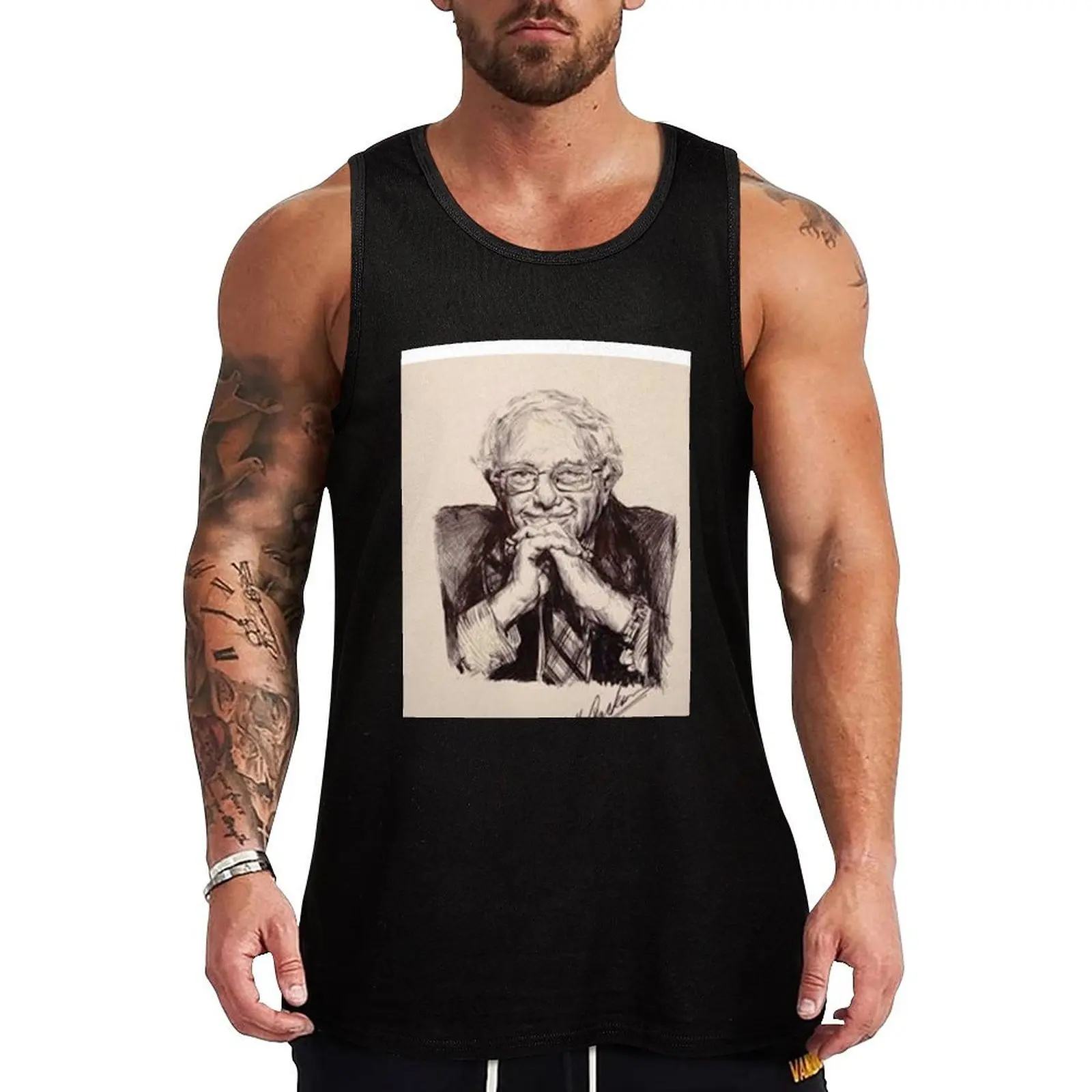 BERNIE SANDERS Tank Top Workout Gear Tank Top Sleeveless Gym Fitness Shirt
BERNIE SANDERS Tank Top Workout Gear Tank Top Sleeveless Gym Fitness Shirt