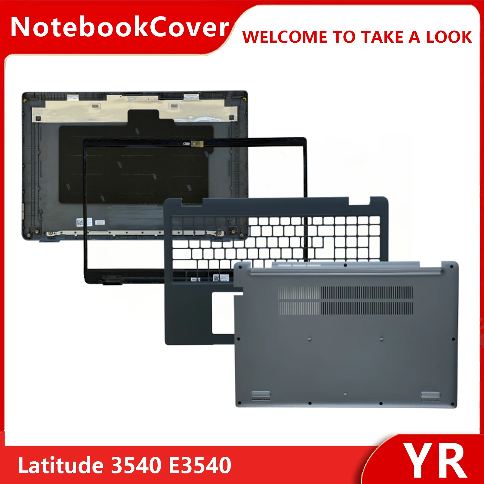 New For Kailxuling Latitude 3540 E3540 LCD Back / Bezel/Upper Case Palmrest /Bottom Case Cover 0YT0W6 A B C D Shell
New For Kailxuling Latitude 3540 E3540 LCD Back / Bezel/Upper Case Palmrest /Bottom Case Cover 0YT0W6 A B C D Shell