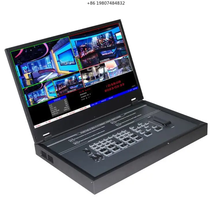 Equipment 4xHDMI/DP Inputs 2 MIC PGM/Multiview Outputs HDS9335 5-Channel Switcher Streaming HD 1080P DeviceWell Recording Studio
Equipment 4xHDMI/DP Inputs 2 MIC PGM/Multiview Outputs HDS9335 5-Channel Switcher Streaming HD 1080P DeviceWell Recording Studio