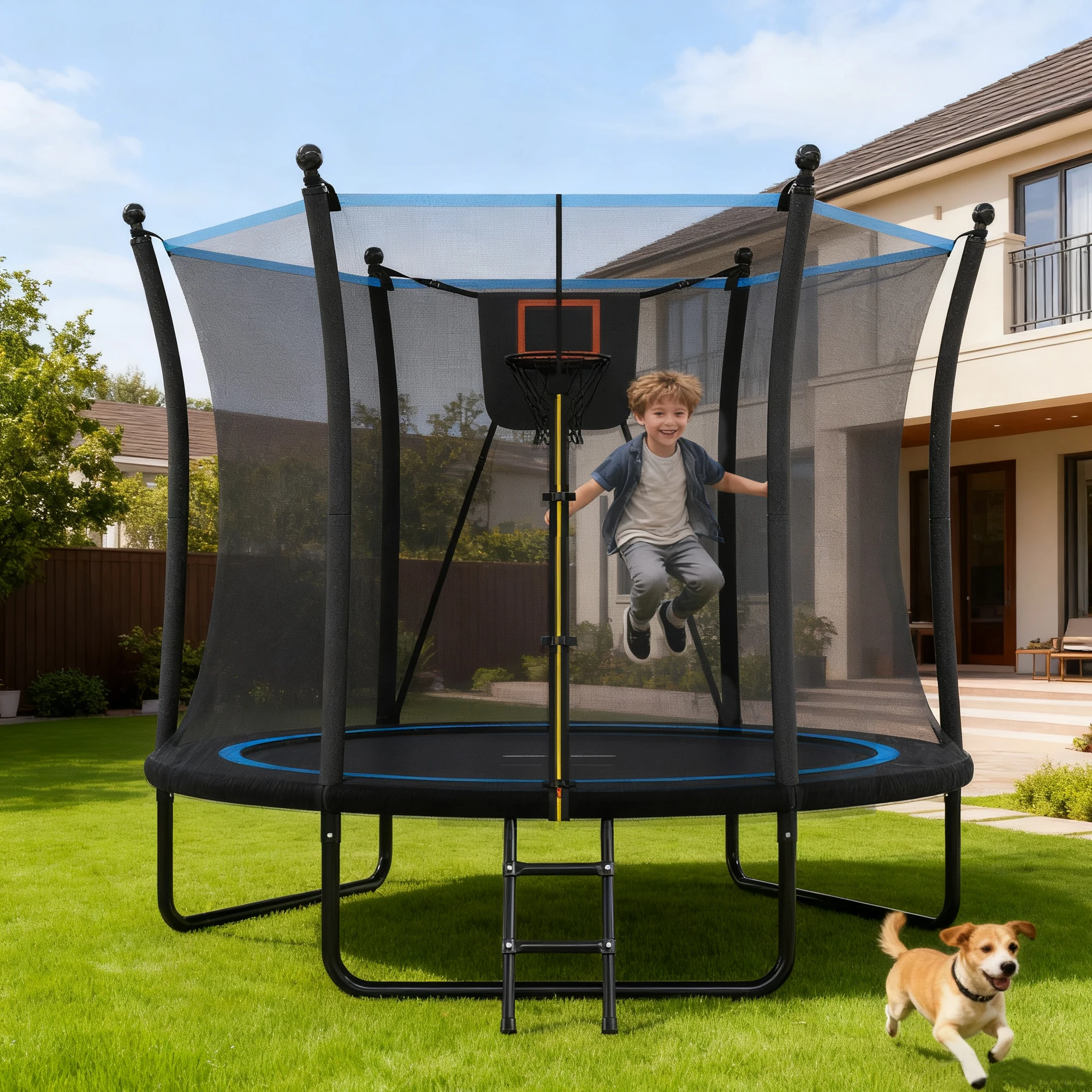 Outdoor Kids Playset with Backyard Outdoor Backyard Play Kids Playground Equipment Durable Activity Toy Family Yard Fun US
Outdoor Kids Playset with Backyard Outdoor Backyard Play Kids Playground Equipment Durable Activity Toy Family Yard Fun US