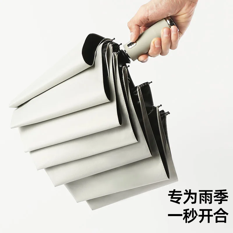 Umbrella for The Sun Black Parasol Portable Umbrella Uv Blocking Automatic Folding Wind-resistant Sunshade Reinforced Thickened
Umbrella for The Sun Black Parasol Portable Umbrella Uv Blocking Automatic Folding Wind-resistant Sunshade Reinforced Thickened