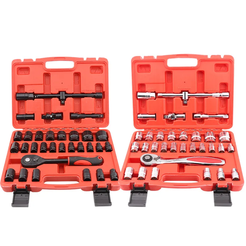 Набор воздушных ударных головок с 72 зубьями, 32 предмета, хром-ванадиевая полировка с красной полосой для ремонта автомобилей
Набор воздушных ударных головок с 72 зубьями, 32 предмета, хром-ванадиевая полировка с красной полосой для ремонта автомобилей