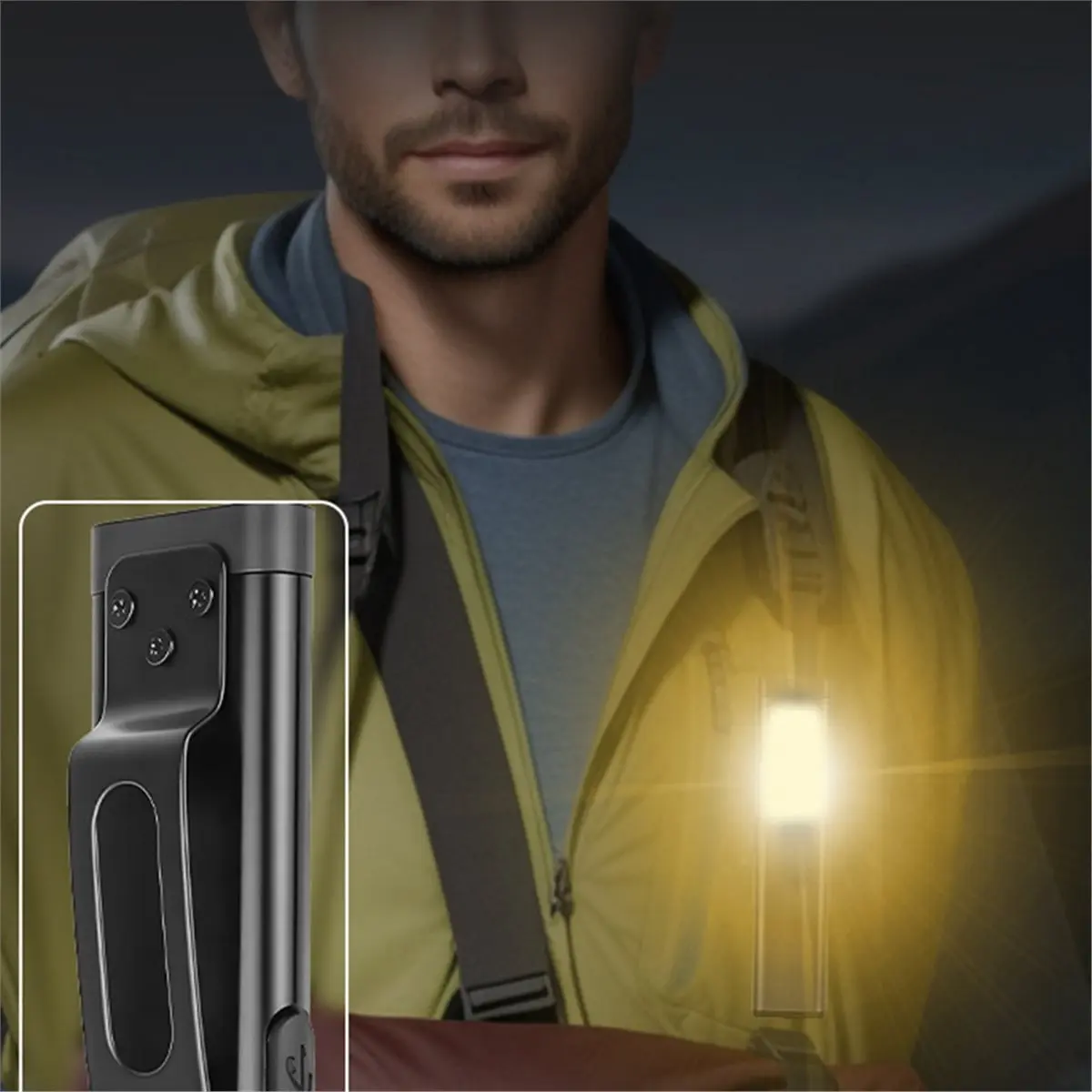 BABQ Rechargeable LED Keychain Flashlight Portable Mini Light Pocket Lantern Flood Work Light with Magnet
BABQ Rechargeable LED Keychain Flashlight Portable Mini Light Pocket Lantern Flood Work Light with Magnet
