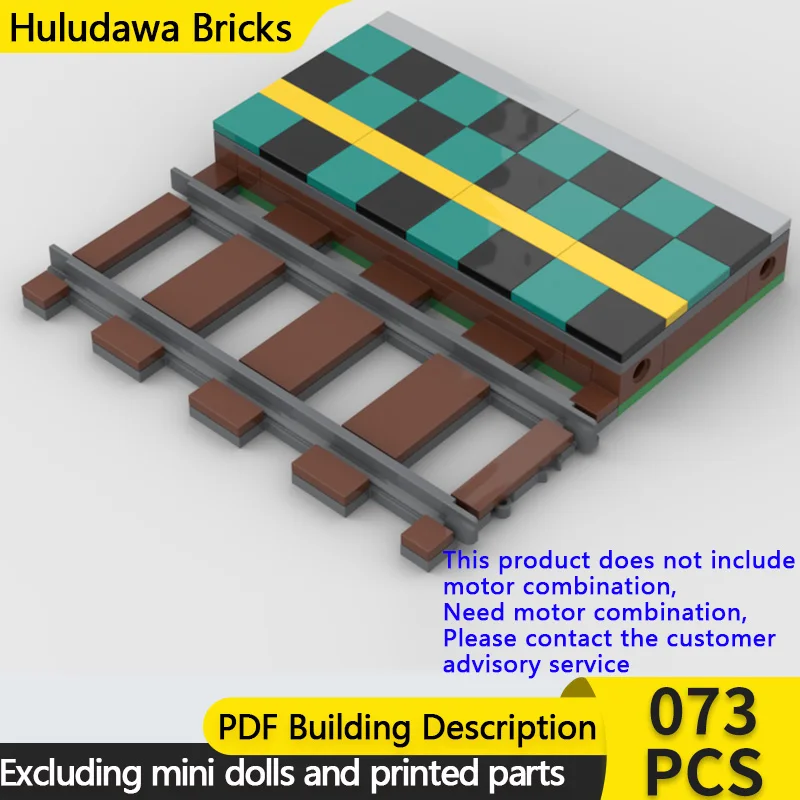 Модель городской улицы MOC: Железнодорожная станция из строительных блоков, модульная технология, детские праздничные подарки, набор для сборки игрушек
Модель городской улицы MOC: Железнодорожная станция из строительных блоков, модульная технология, детские праздничные подарки, набор для сборки игрушек