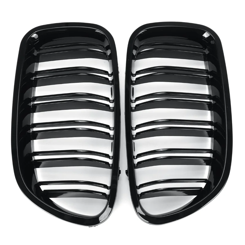 Glossy Black For BMW 5 Series F10 F11 F18 2010-2017 Front Kidney Double Slat Grill Grille Dual Line Racing Grills
Glossy Black For BMW 5 Series F10 F11 F18 2010-2017 Front Kidney Double Slat Grill Grille Dual Line Racing Grills