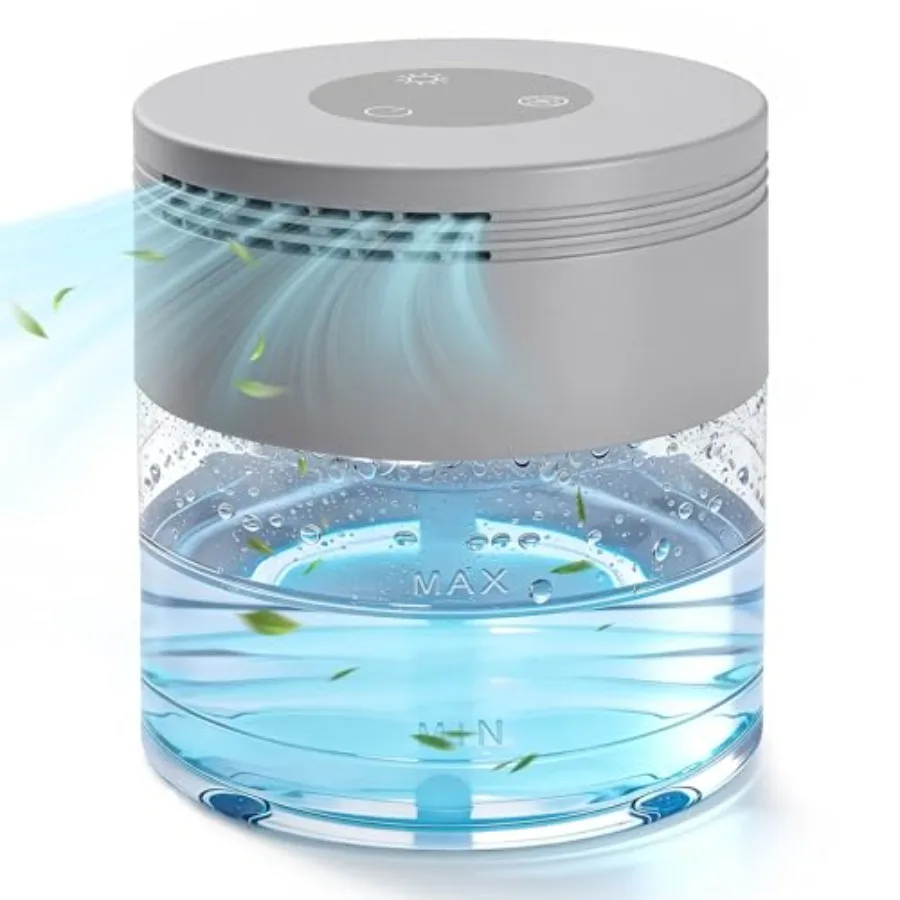 Water Air Purifier Water Based Air Purifier for Home with 24H Auto Shut-off 3 Speeds Air Washer with 8 LED Night Lights Air Fre
Water Air Purifier Water Based Air Purifier for Home with 24H Auto Shut-off 3 Speeds Air Washer with 8 LED Night Lights Air Fre