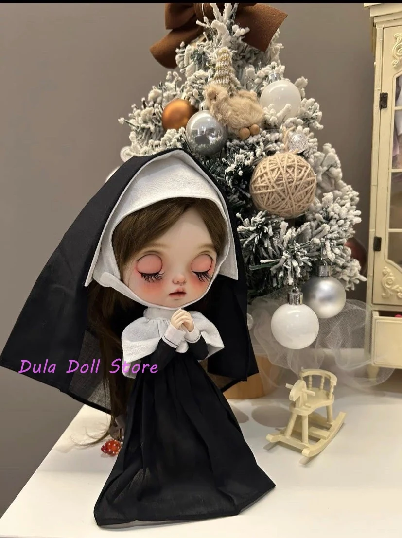 2026 Dula Doll Clothes Dress Retro Nun Outfit Set for Blythe OB24 OB22 Azone Licca ICY JerryB 1/6 Doll
2026 Dula Doll Clothes Dress Retro Nun Outfit Set for Blythe OB24 OB22 Azone Licca ICY JerryB 1/6 Doll