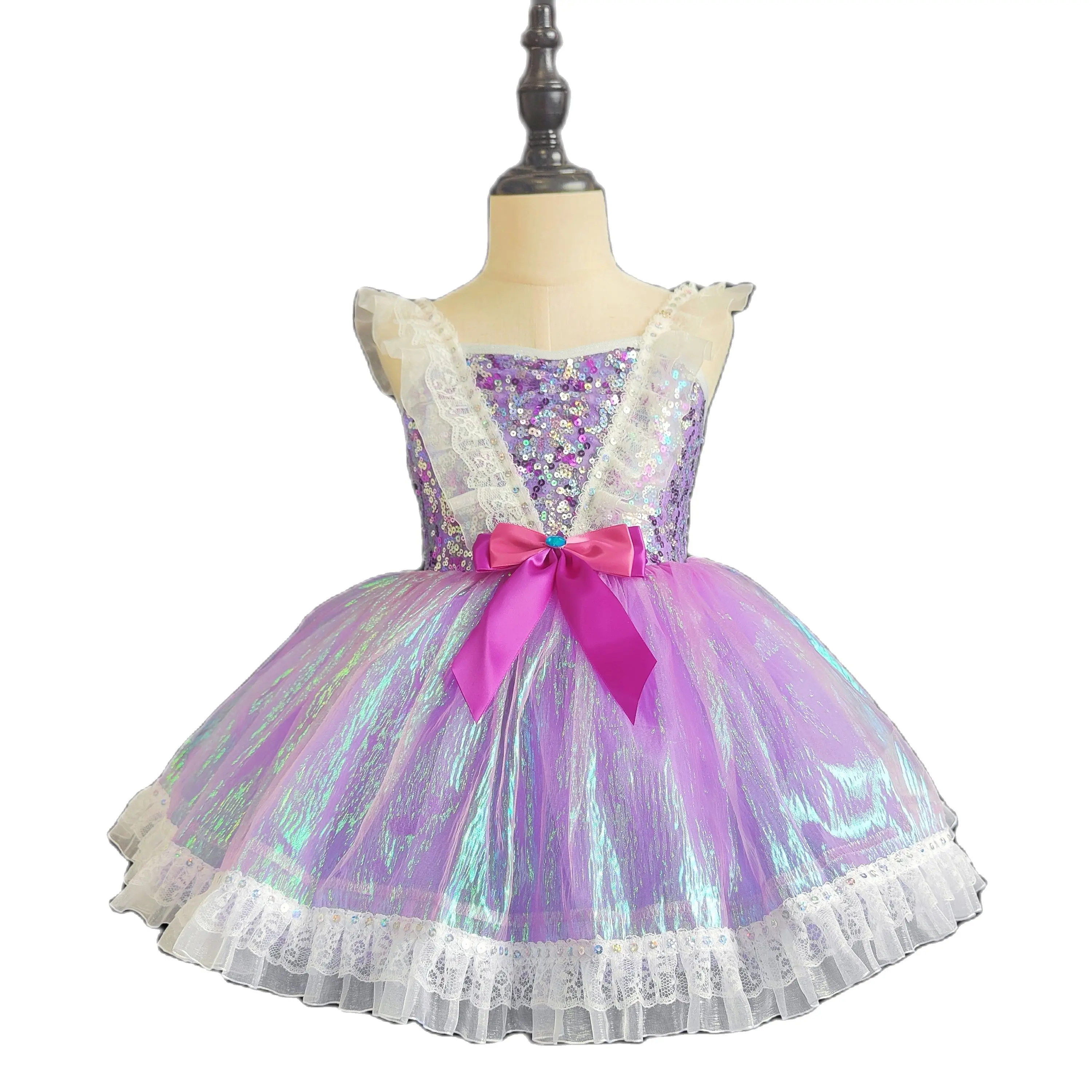 New Purple Ballroom Clothing Sequined Modern Dance Costume Tutu Dress Girls Jazz Dance Party Dresses Kids Dance Wear
New Purple Ballroom Clothing Sequined Modern Dance Costume Tutu Dress Girls Jazz Dance Party Dresses Kids Dance Wear