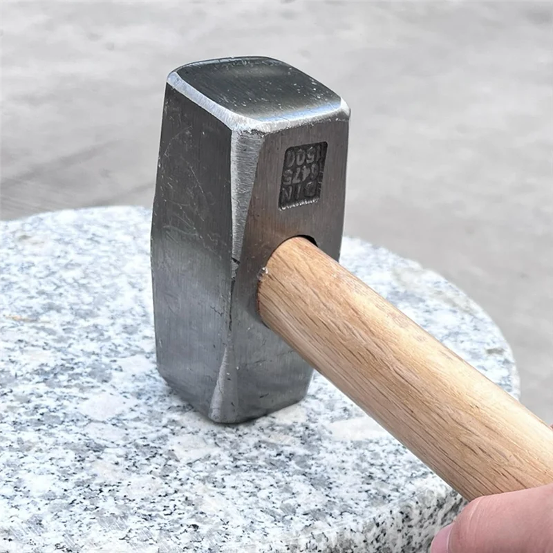 A02M-3 Lbs Sledge Hammer With Wooden Handle - Heavy Duty High Carbon Steel Mini Hammer For Masonry, Carpentry, Home Repair
A02M-3 Lbs Sledge Hammer With Wooden Handle - Heavy Duty High Carbon Steel Mini Hammer For Masonry, Carpentry, Home Repair