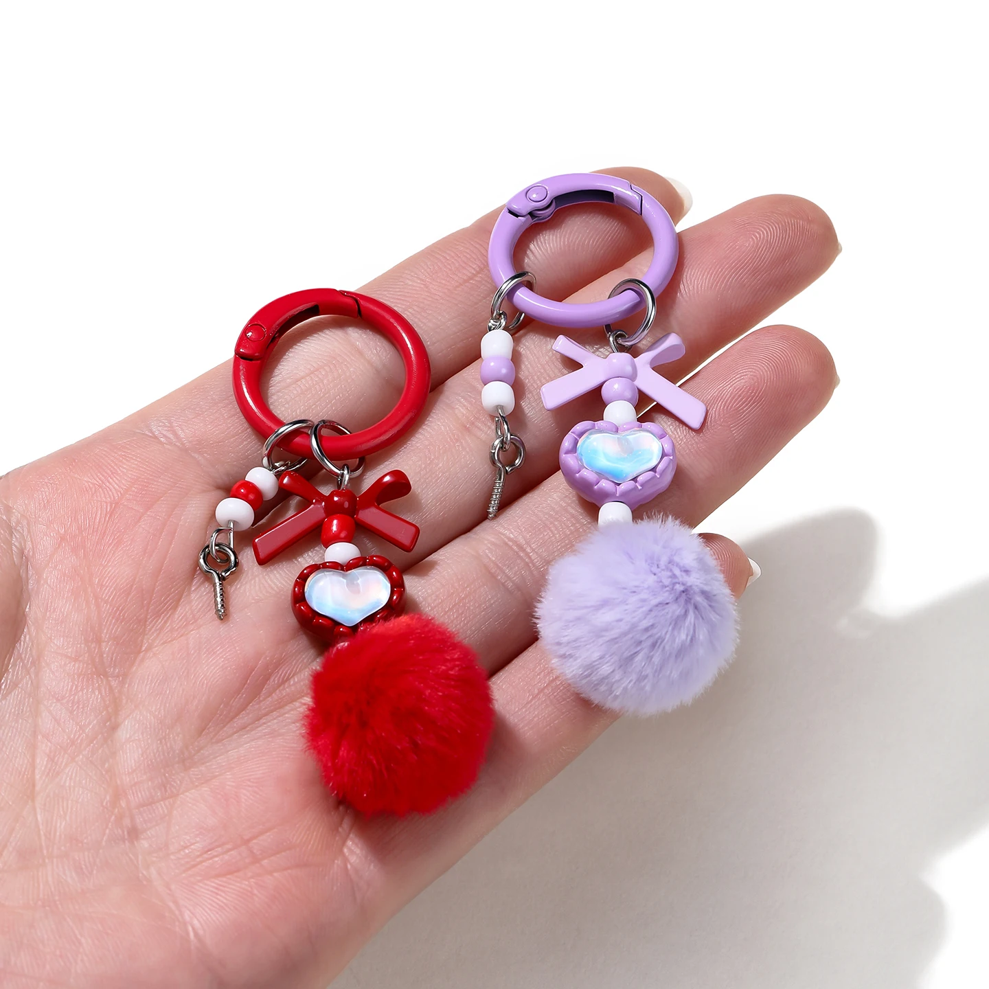 1pc Bag Pendant Plush Ball Keychains For Bags DIY Jewelry Mobile Phone Chain Accessories Bag Charm Handbag Decoration
1pc Bag Pendant Plush Ball Keychains For Bags DIY Jewelry Mobile Phone Chain Accessories Bag Charm Handbag Decoration