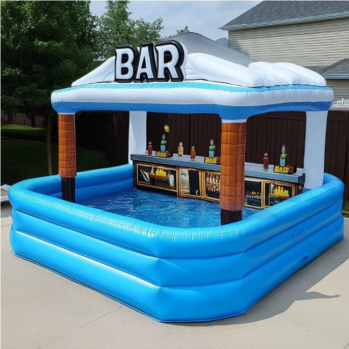 Portable Inflatable Tiki Hut Bar Inflatable Beach Bar Tent Outdoor Inflatable Cocktail Tiki Bar for Event Party
Portable Inflatable Tiki Hut Bar Inflatable Beach Bar Tent Outdoor Inflatable Cocktail Tiki Bar for Event Party