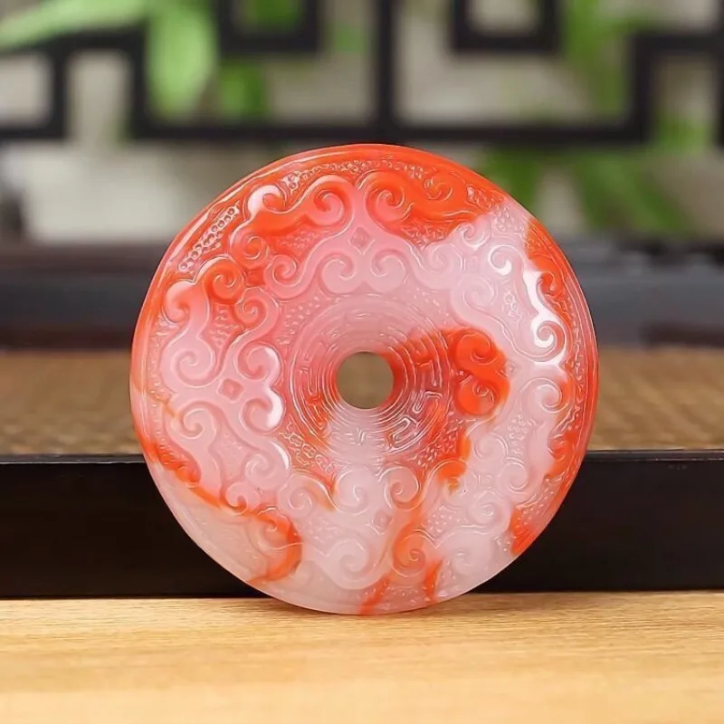 Chicken blood safety buckle exquisite versatile necklace jewelry explosion (pattern rope random)
Chicken blood safety buckle exquisite versatile necklace jewelry explosion (pattern rope random)