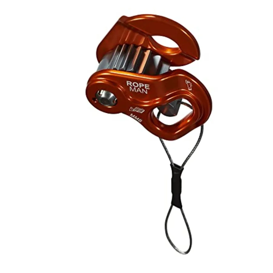 Ropeman 1 Ascender - Lightweight Rope Clamp for Climbing, Hunting, Tree Climbing, and Rigging