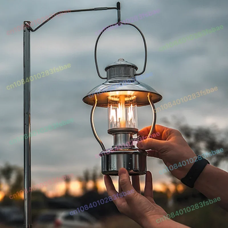 Portable Rechargeable LED Camping Lamp N80 N50 Outdoor Tent Light Lithium Battery Atmosphere Retro Campsite Backpack Lantern
Portable Rechargeable LED Camping Lamp N80 N50 Outdoor Tent Light Lithium Battery Atmosphere Retro Campsite Backpack Lantern
