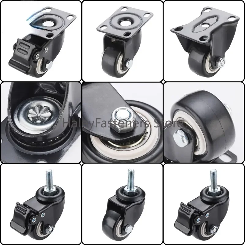 4Pcs Furniture Caster Heavy Duty 180kg 1.5 inch M10 M8 Screw 40mm Chair Sofa Swivel Castor Rubber Wheels Trolley Brake
4Pcs Furniture Caster Heavy Duty 180kg 1.5 inch M10 M8 Screw 40mm Chair Sofa Swivel Castor Rubber Wheels Trolley Brake