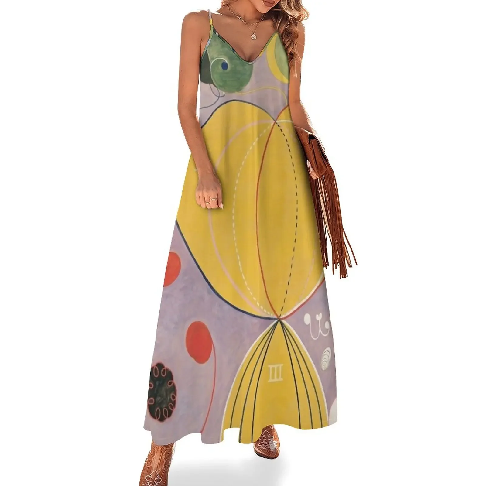 Adulthood, pink yellow painting Sleeveless Dress evening dress ladies dresses for womens Dress
Adulthood, pink yellow painting Sleeveless Dress evening dress ladies dresses for womens Dress