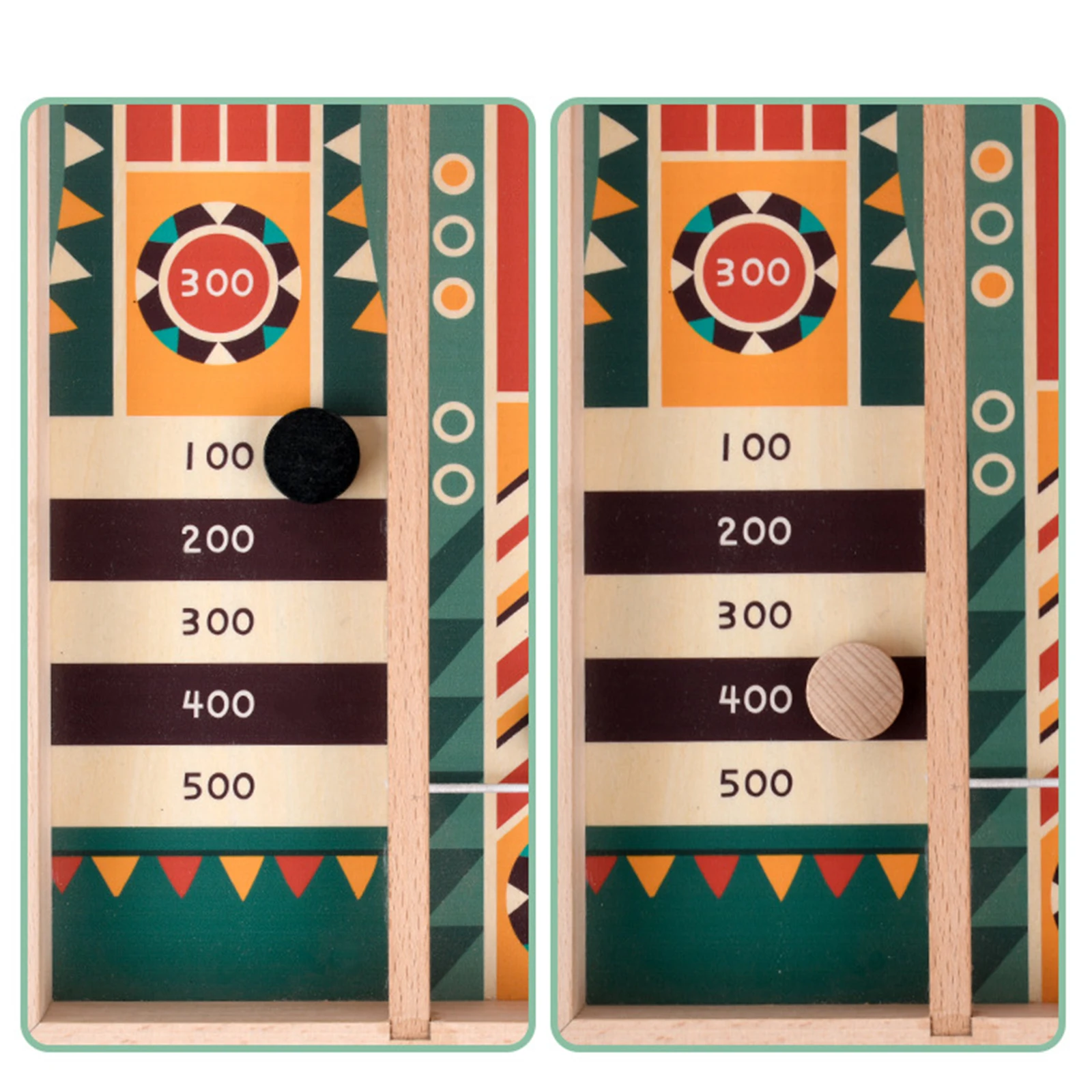 Fast Sling Puck Game Wood Competitive Table And Ball Pinball Table Game Scoring Design Puzzle Game For Children
Fast Sling Puck Game Wood Competitive Table And Ball Pinball Table Game Scoring Design Puzzle Game For Children