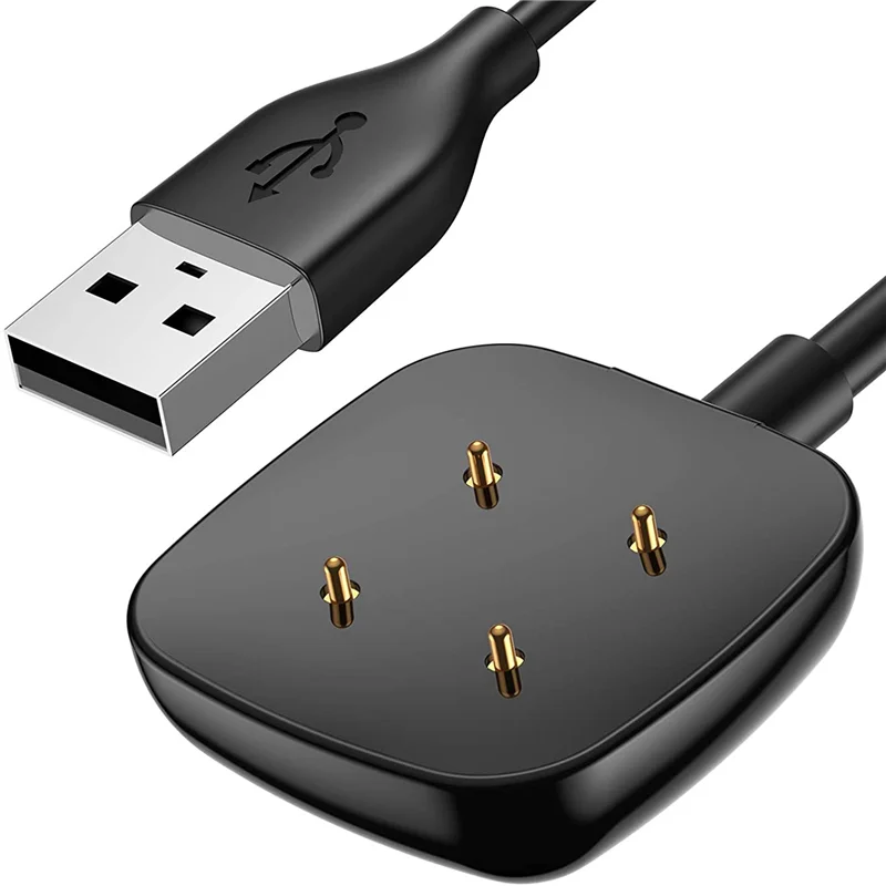 【Нежный дизайн】4 упаковки, 3,3 фута, зарядный кабель, USB-док-станция для зарядки для умных часов Fitbit Sense/Versa 3
【Нежный дизайн】4 упаковки, 3,3 фута, зарядный кабель, USB-док-станция для зарядки для умных часов Fitbit Sense/Versa 3