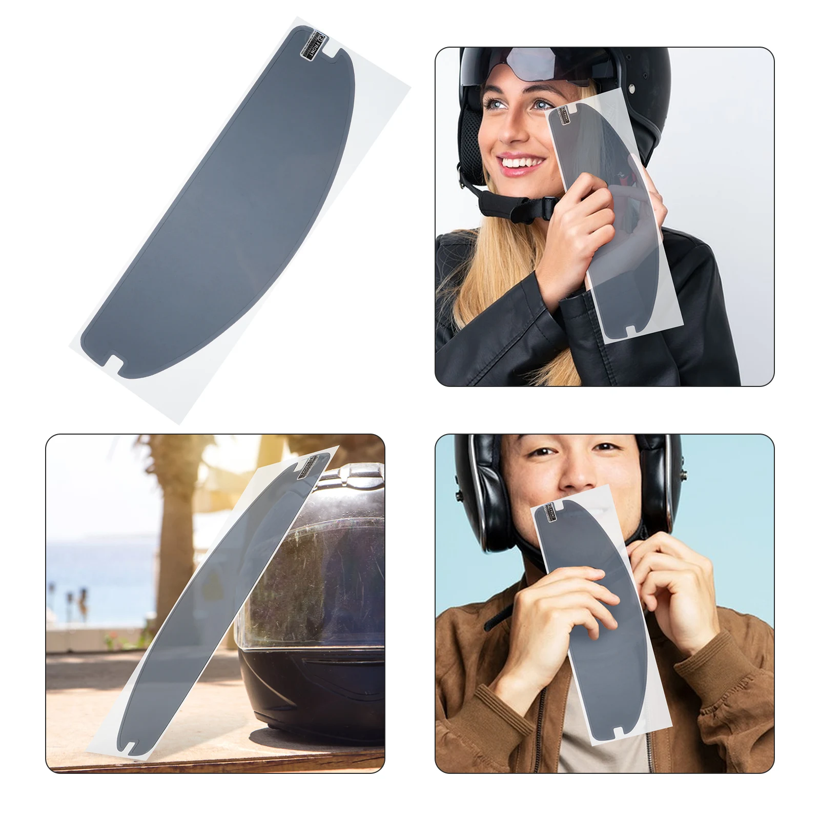 Motorcycle Universal Rainproof Film Anti-Fog Rain Shield Visor Patch Durable Accessory Rain Resistant Film
Motorcycle Universal Rainproof Film Anti-Fog Rain Shield Visor Patch Durable Accessory Rain Resistant Film