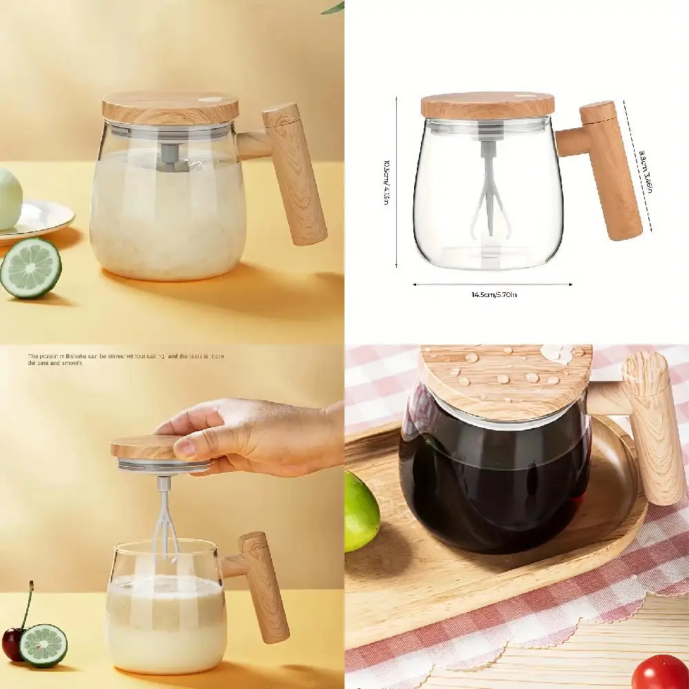 1pc 400ML Self Stirring Mug, Mixing Cup Self Stirring Coffee Mug High Borosilicate Glass Mixing Coffee Mug Rotating Home Office
1pc 400ML Self Stirring Mug, Mixing Cup Self Stirring Coffee Mug High Borosilicate Glass Mixing Coffee Mug Rotating Home Office