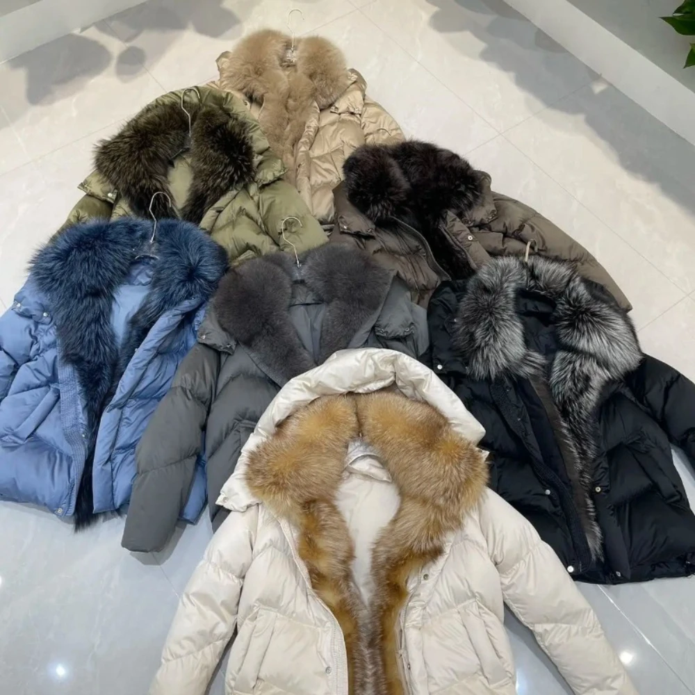 Reality Fur Coat Woman New Coats and Jackets Goose Down Jacket Women Winter Lightweight Padded Jackets Down Coats and Parks
Reality Fur Coat Woman New Coats and Jackets Goose Down Jacket Women Winter Lightweight Padded Jackets Down Coats and Parks